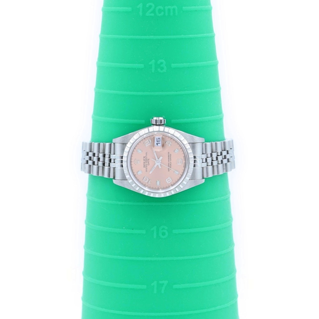 ROLEX(ロレックス) オイスターパーペチュアル デイト ピンク文字盤 ステンレス 自動巻き SS/AT 79240 P番 腕時計