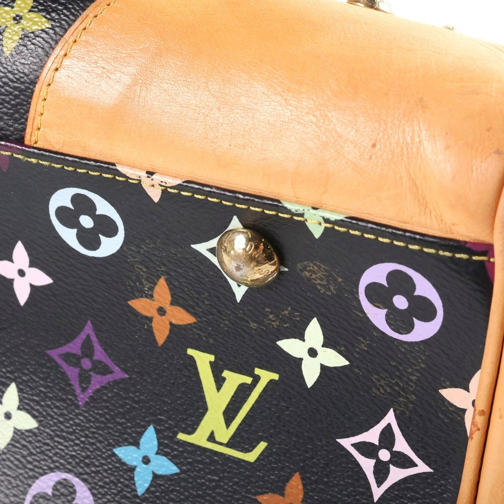 LOUIS VUITTON(ルイヴィトン) モノグラム マルチカラー ビバリーGM ハンドバッグ ショルダーバッグ ブラウン/ブラック M40202 レディース