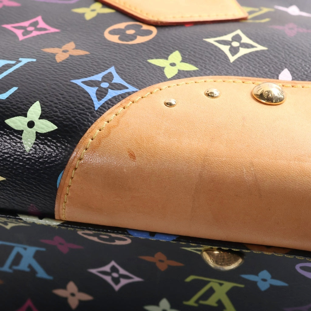 LOUIS VUITTON(ルイヴィトン) モノグラム マルチカラー ビバリーGM ハンドバッグ ショルダーバッグ ブラウン/ブラック M40202 レディース
