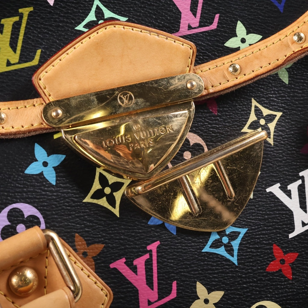 LOUIS VUITTON(ルイヴィトン) モノグラム マルチカラー ビバリーGM ハンドバッグ ショルダーバッグ ブラウン/ブラック M40202 レディース