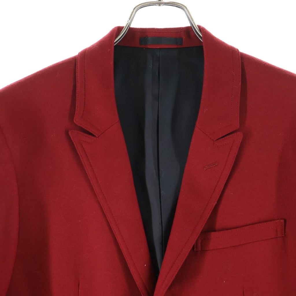 BURBERRY BLACK LABEL(バーバリー ブラックレーベル) Wool 2B Tailored Jacket ウール テーラードジャケット レッド MD1E30-616-19