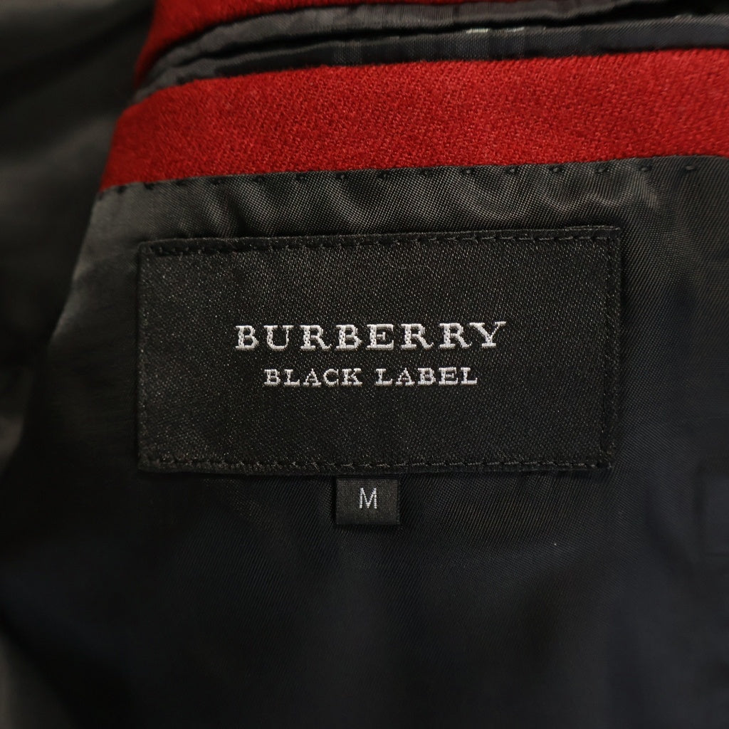 BURBERRY BLACK LABEL(バーバリー ブラックレーベル) Wool 2B Tailored Jacket ウール テーラードジャケット レッド MD1E30-616-19