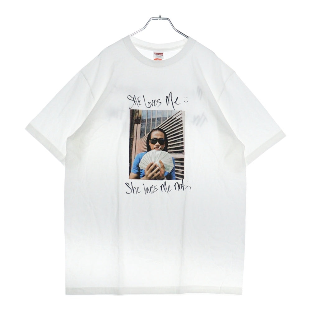 SUPREME(シュプリーム) 25SS Max B Tee マックスビー シーラブズミー フォトプリント クルーネック 半袖Tシャツ カットソー ホワイト