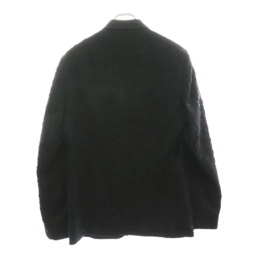 FENDI(フェンディ) ビーズ刺繍ジャケット FJ0737 AMZE ブラック レディース