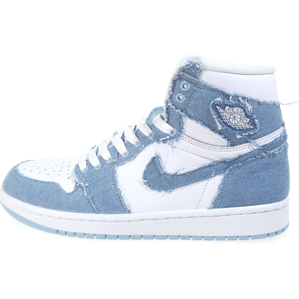 NIKE(ナイキ) WMNS AIR JORDAN1 HIGH OG DENIM DM9036-104 エアジョーダン1 デニム ウィメンズ ハイカットスニーカー インディゴ/ホワイト US10/27cm