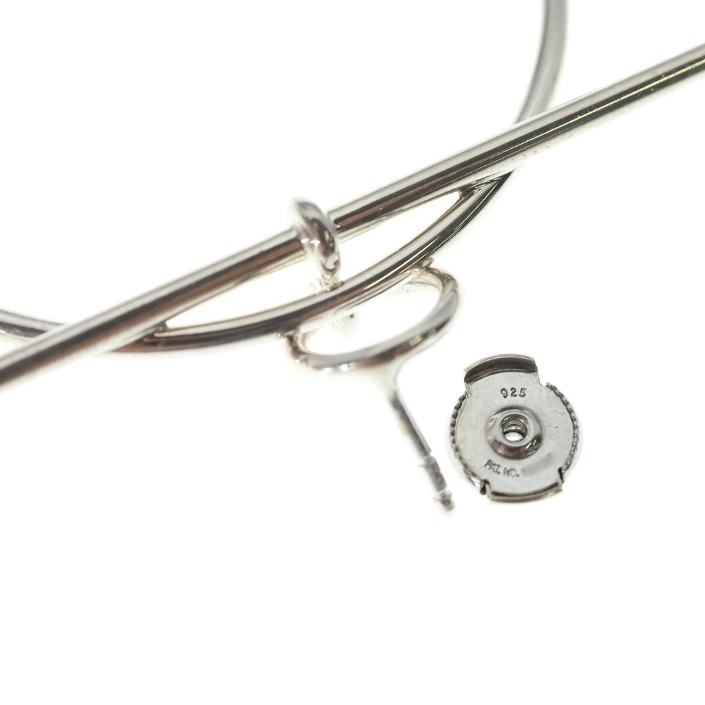 HERMES(エルメス) ループMM フープ ピアス SV925 シルバー レディース