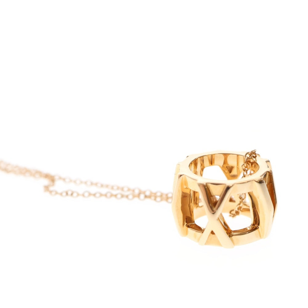TIFFANY&Co(ティファニー) アトラス X オープン ネックレス Au750 PG ピンクゴールド ペンダント ブランドジュエリー