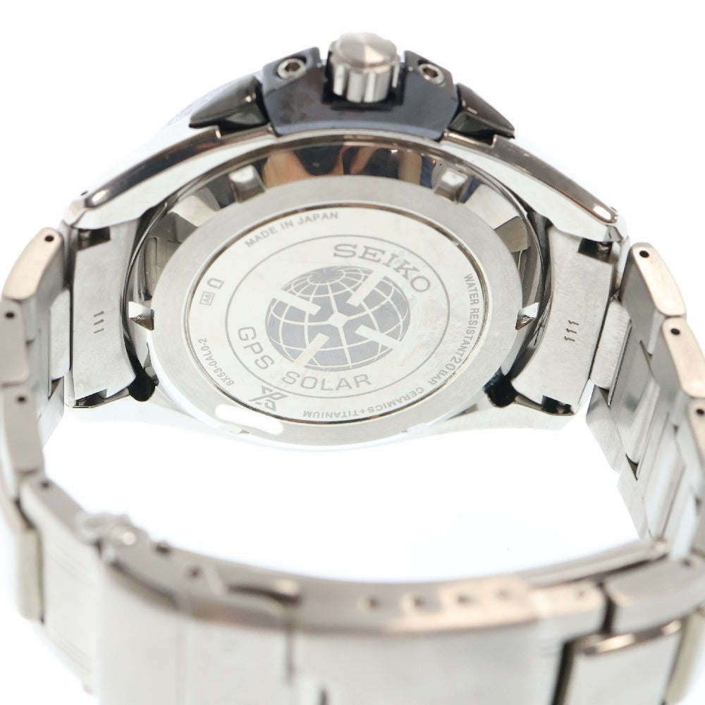 SEIKO(セイコー) PROSPEX MARINE MASTER OCEAN CRUISER SBED003 プロスペックス マリーンマスター オーシャンクルーザー ウォッチ 黒文字盤 腕時計