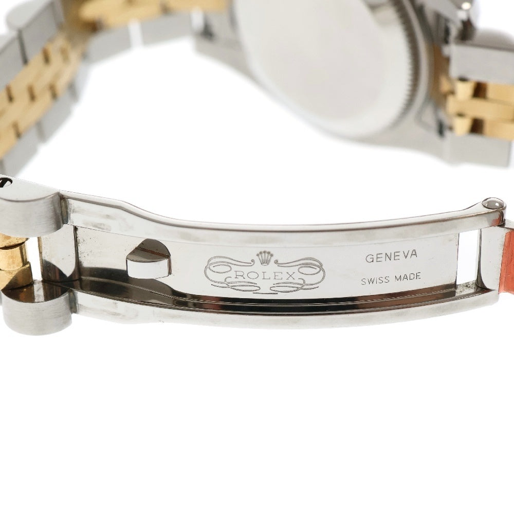 ROLEX(ロレックス) デイトジャスト シルバーホリコン文字盤 新PD 10P ダイヤモンド ステンレス×イエローゴールド SS×YG/AT 自動巻き 179173G 腕時計 ジュビリーブレス レディース