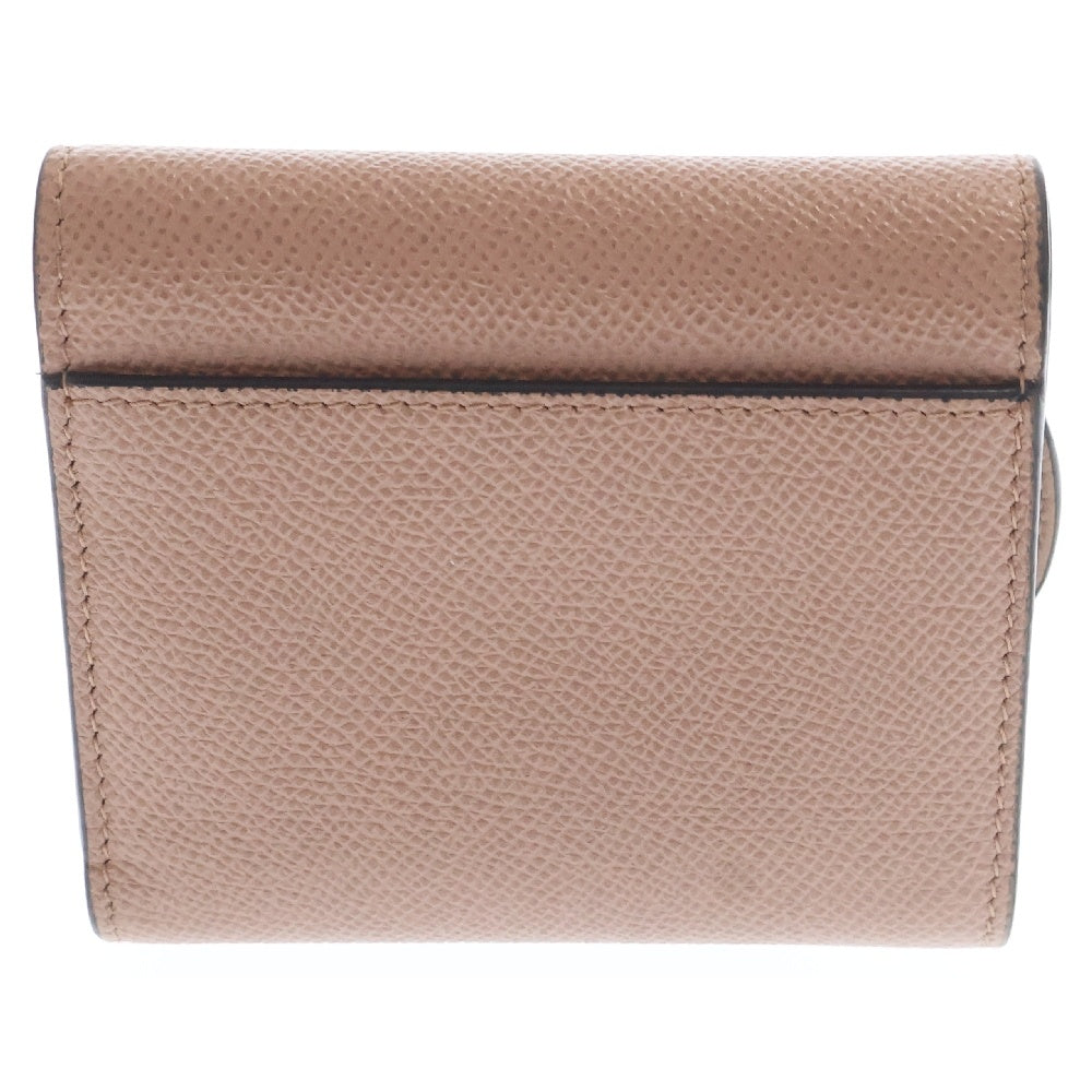 Christian Dior(クリスチャンディオール) サドルレザーロータスコンパクトウォレット 財布 ピンク S5621CWVG