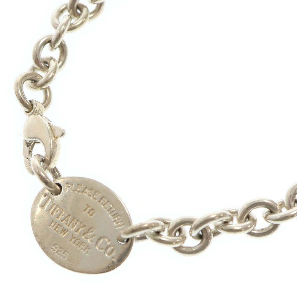 TIFFANY&Co(ティファニー) リターントゥ ティファニー ロゴプレート チェーン ネックレス チョーカー SV925 シルバー
