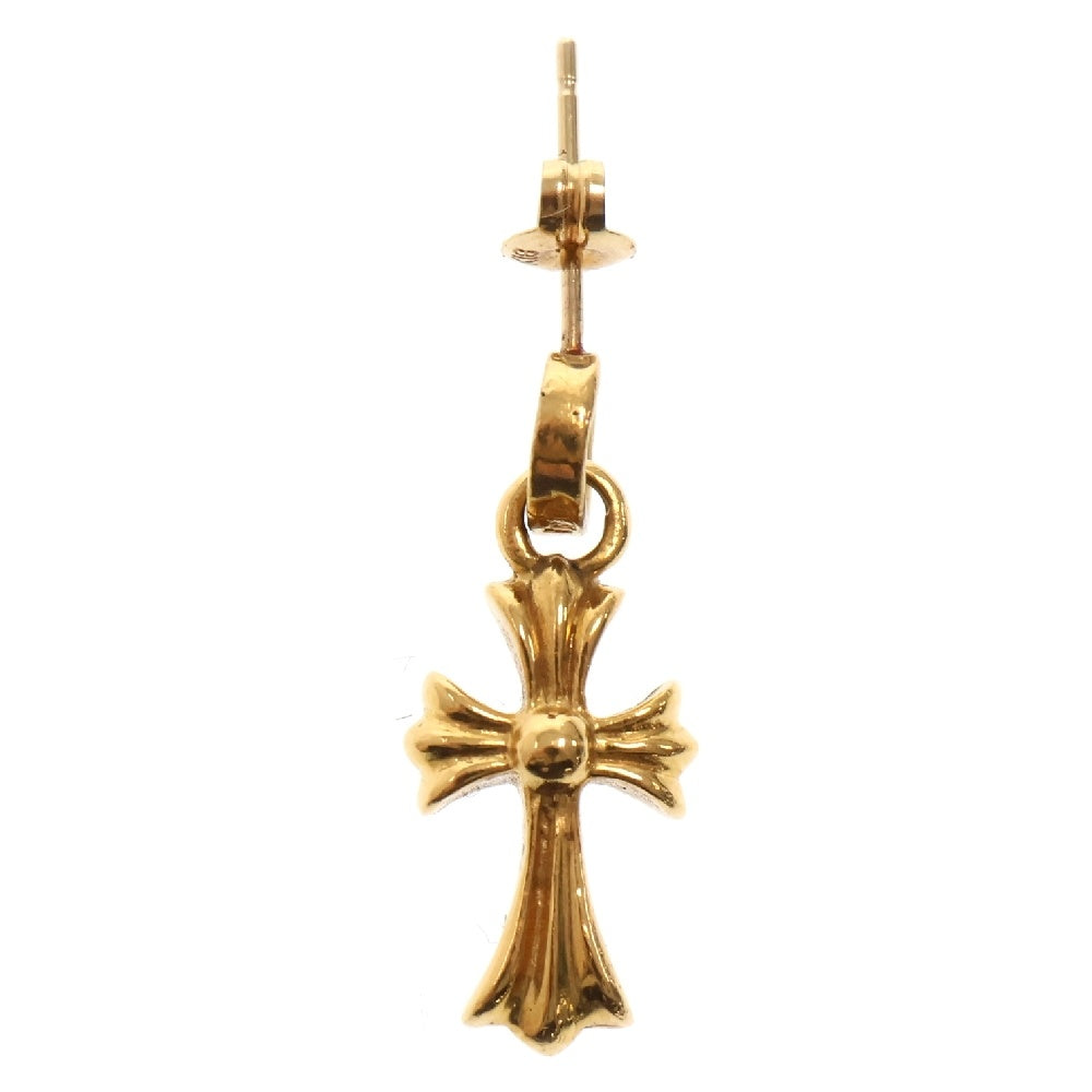 CHROME HEARTS(クロムハーツ) 22K BBY F PPRCHN P SAP 22Kベイビーファット アフターPAVEピンクサファイア ピアス ゴールド