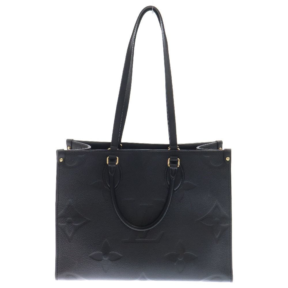 LOUIS VUITTON(ルイヴィトン) モノグラム アンプラント オンザゴーMM レザートートバッグ ハンドバッグ ショルダーバッグ ブラック M45595