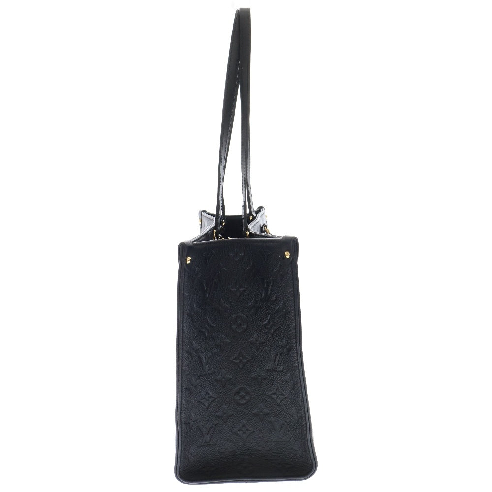 LOUIS VUITTON(ルイヴィトン) モノグラム アンプラント オンザゴーMM レザートートバッグ ハンドバッグ ショルダーバッグ ブラック M45595