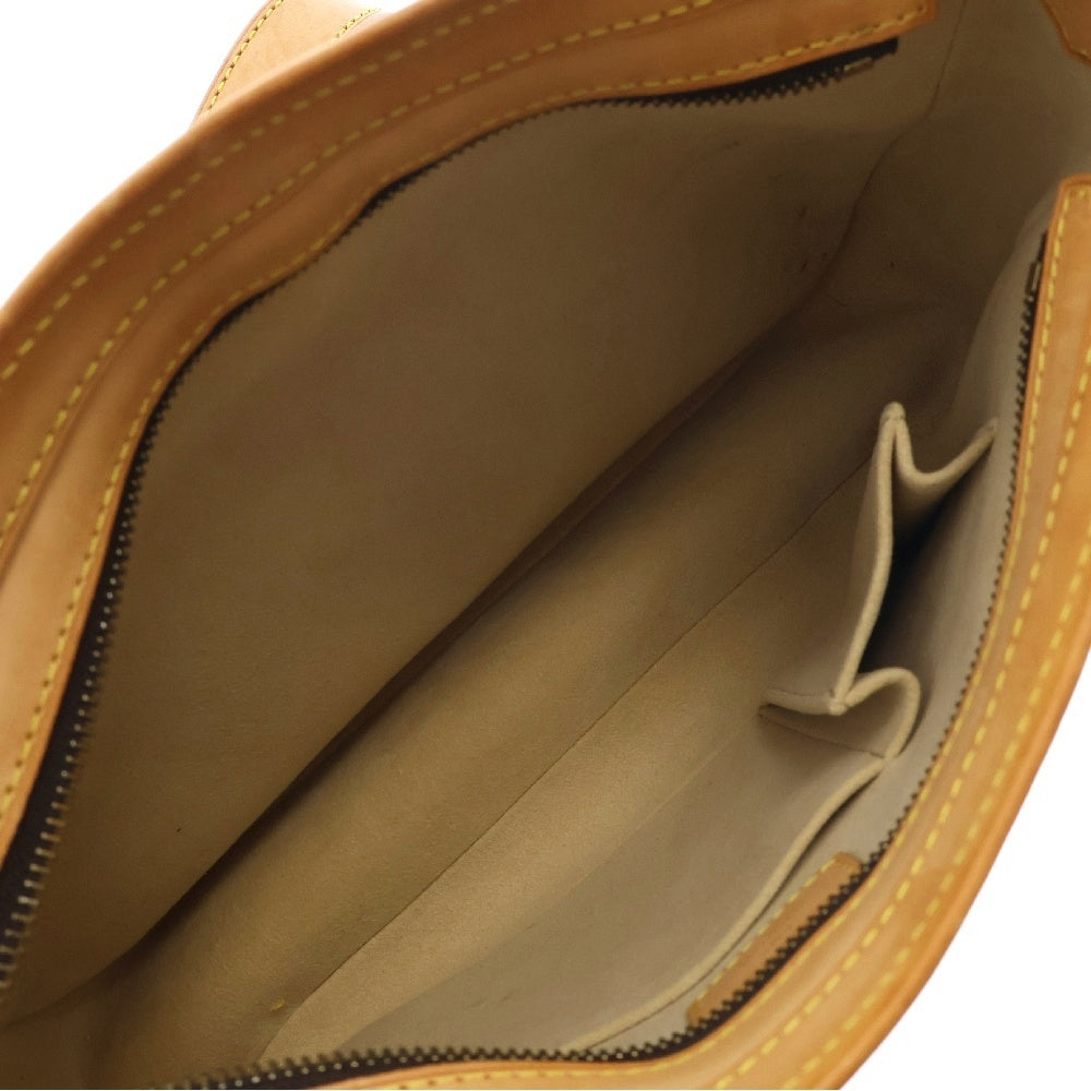 LOUIS VUITTON(ルイヴィトン) モノグラム ハドソンGM ワンショルダーバッグ プッシュロック ブラウン PVCレザー M40045