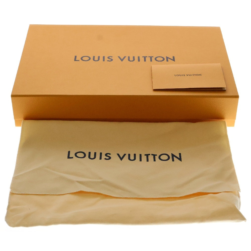 LOUIS VUITTON(ルイヴィトン) LVアエログラム テイクオフポーチ レザー クラッチバッグ ブルー M82813