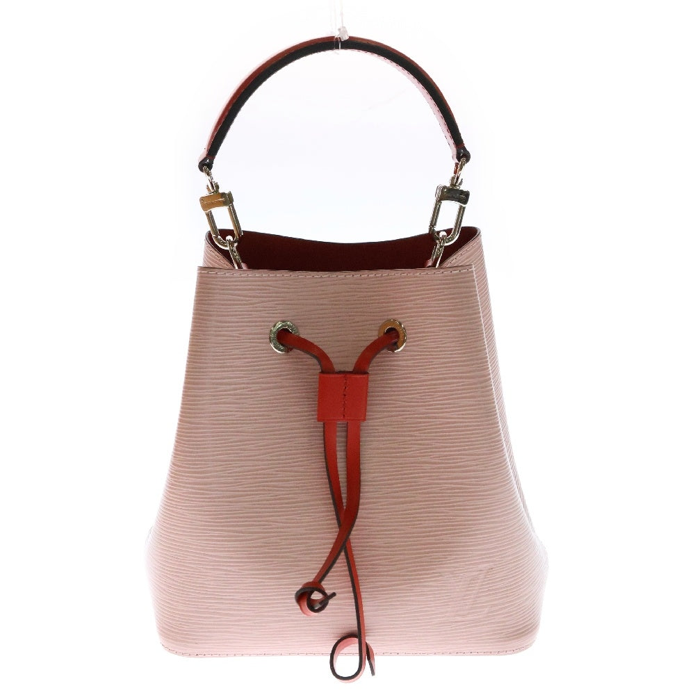LOUIS VUITTON(ルイヴィトン) エピ ネオノエBB ローズバレリーヌ 2WAYバッグ ショルダーバッグ ハンドバッグ ピンク/レッド シルバー金具 レザー M53609