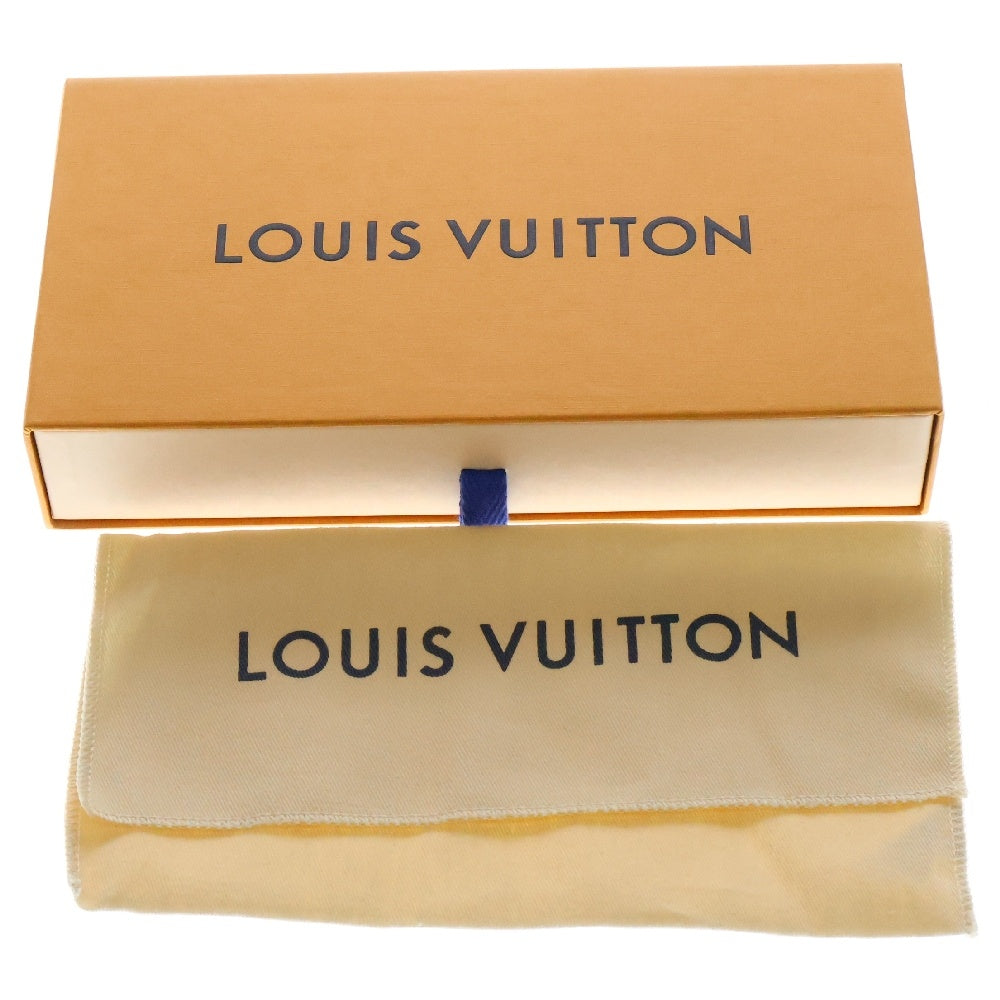 LOUIS VUITTON(ルイヴィトン) モノグラム ポルト トレゾール エテュイ パピエ 三つ折り財布 ブラウン PVCレザー M61202