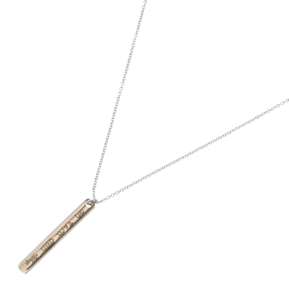 TIFFANY&Co(ティファニー) 1837 バー ロゴ ネックレス シルバー