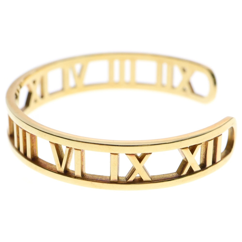 TIFFANY&Co(ティファニー) アトラス オープン バングル Au750 K18 YG イエローゴールド ブレスレット ジュエリー