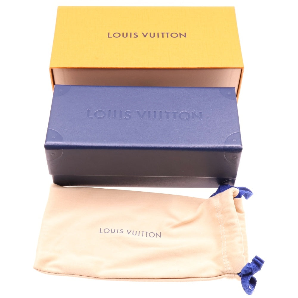 LOUIS VUITTON(ルイヴィトン) LV ワイメア ラージ スクエア フレーム カラーレンズ サングラス メガネ 眼鏡 アイウェア ブラック Z2975E TV2215