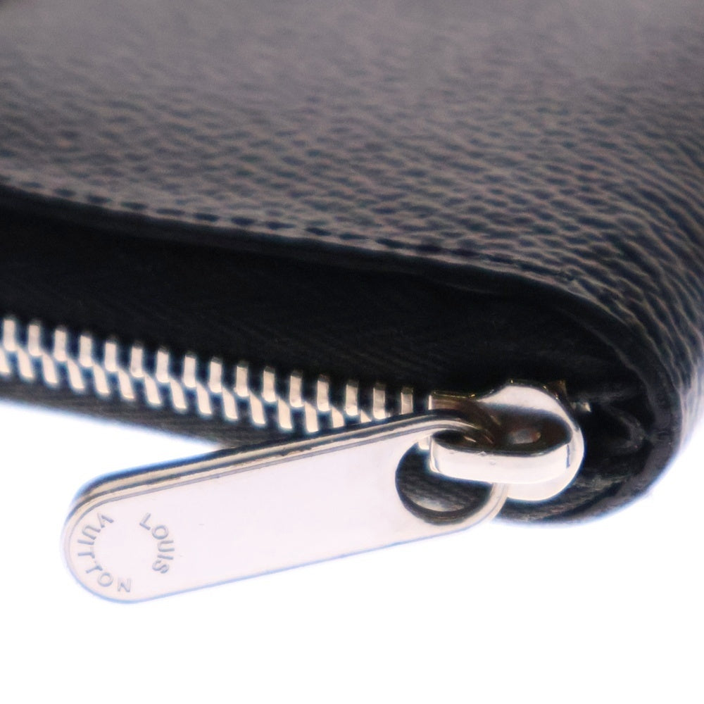 LOUIS VUITTON(ルイヴィトン) ダミエ・グラフィット ジッピーコインパース コインケース 小物入れ 財布 ブラック PVC シルバー金具 N63076