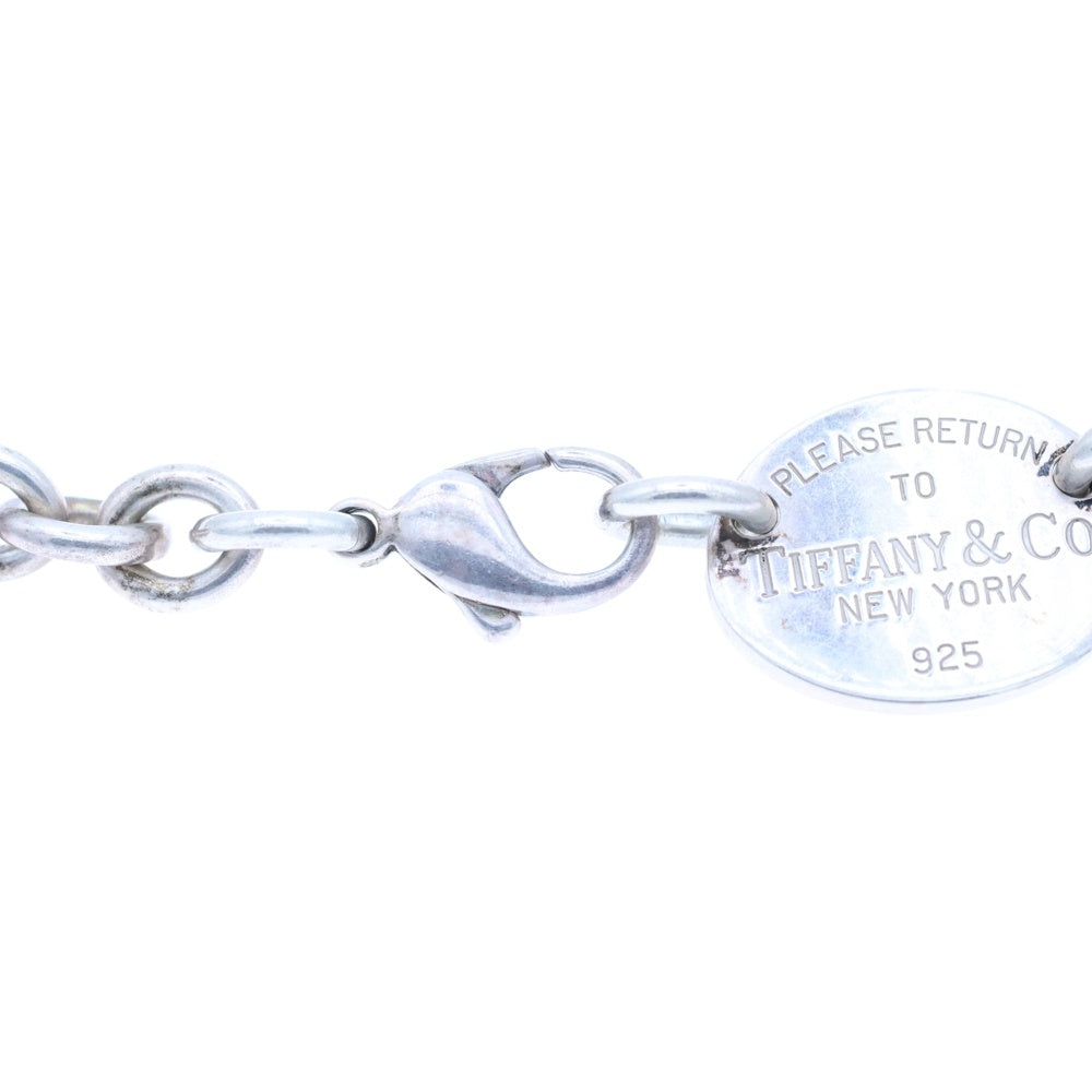 TIFFANY&Co(ティファニー) リターントゥ オーバルタグ チョーカー チェーンネックレス シルバー