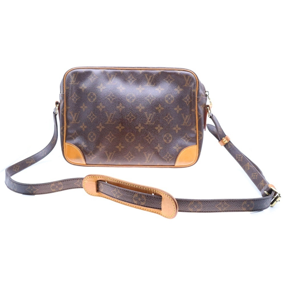 LOUIS VUITTON(ルイヴィトン) モノグラム ナイル レザーショルダーバッグ ブラウン M45242