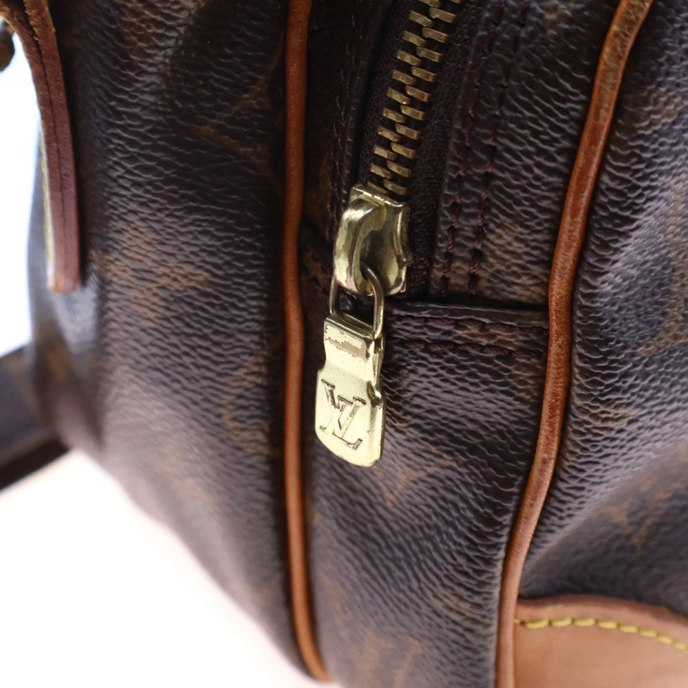 LOUIS VUITTON(ルイヴィトン) モノグラム ナイル レザーショルダーバッグ ブラウン M45242