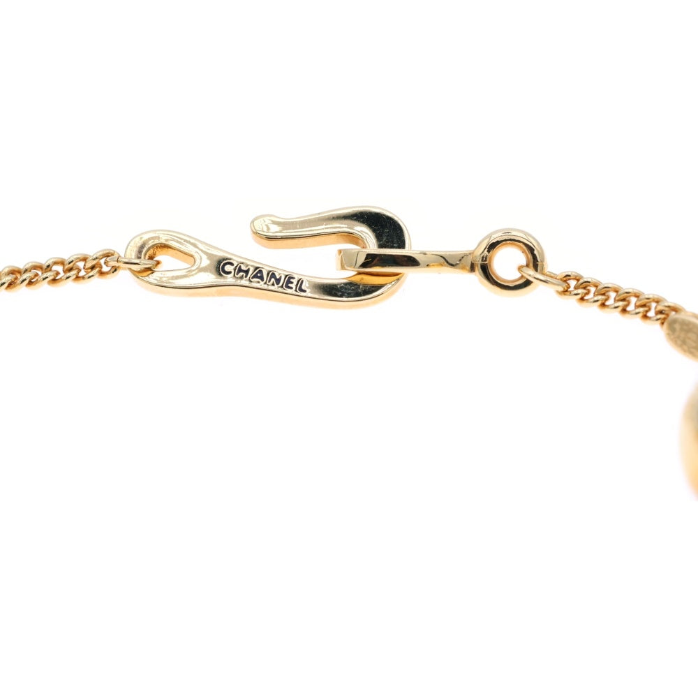 CHANEL(シャネル) ロゴ ボールブレスレット ゴールド レディース