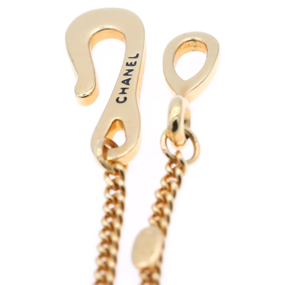 CHANEL(シャネル) ロゴ ボールブレスレット ゴールド レディース