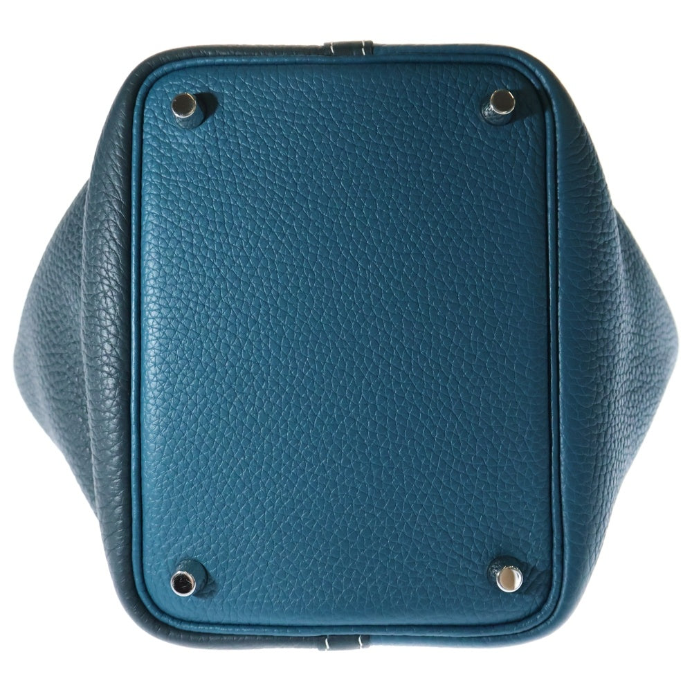 HERMES(エルメス) ピコタンロックPM カザック ヴェールボスフール×ヴェールシプレス トリヨンクレマンス Z刻印 シルバー金具