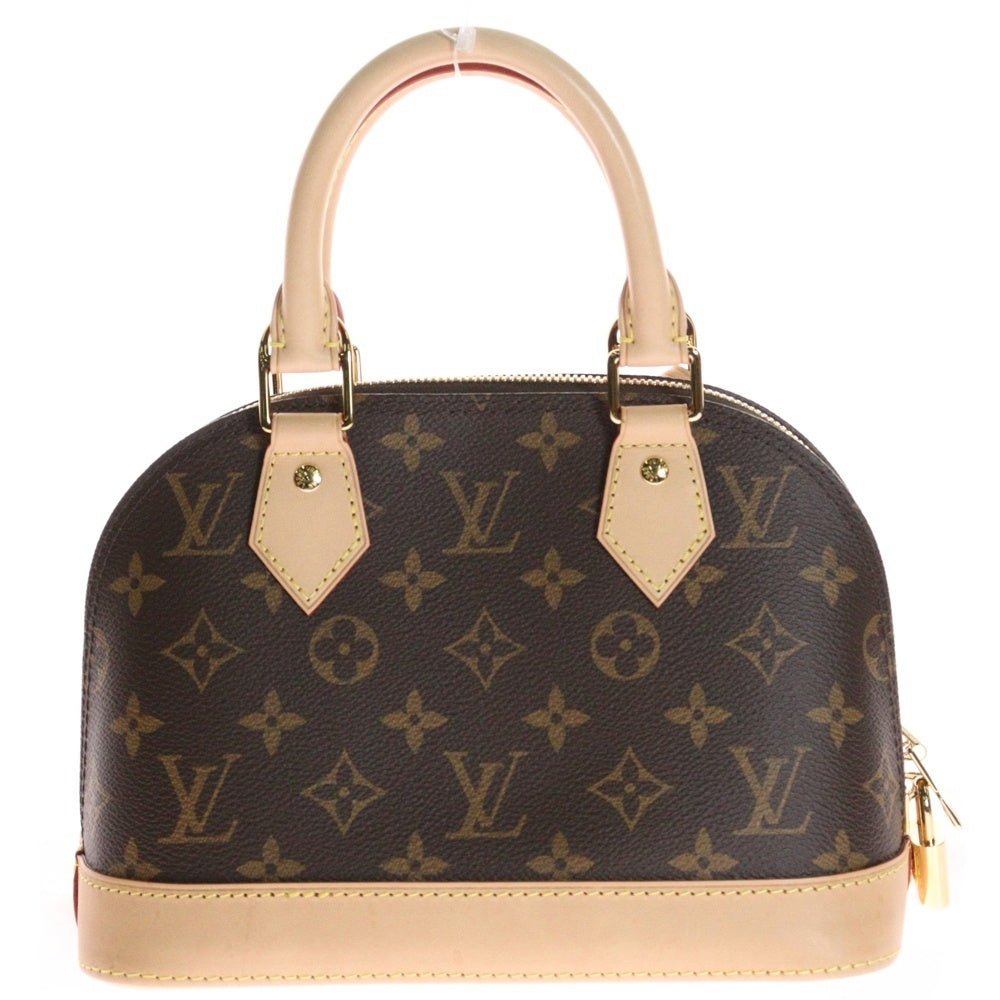 LOUIS VUITTON(ルイヴィトン) アニモグラム アルマBB 2WAY レザーハンドバッグ ショルダーバッグ ブラウン レディース M47201