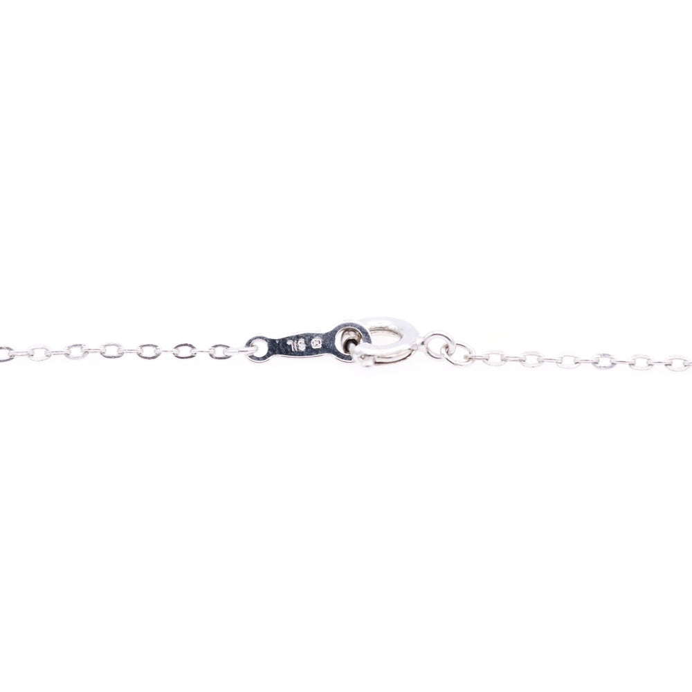 MIKIMOTO(ミキモト) パール フラワーモチーフ デザイン ネックレス SV シルバー