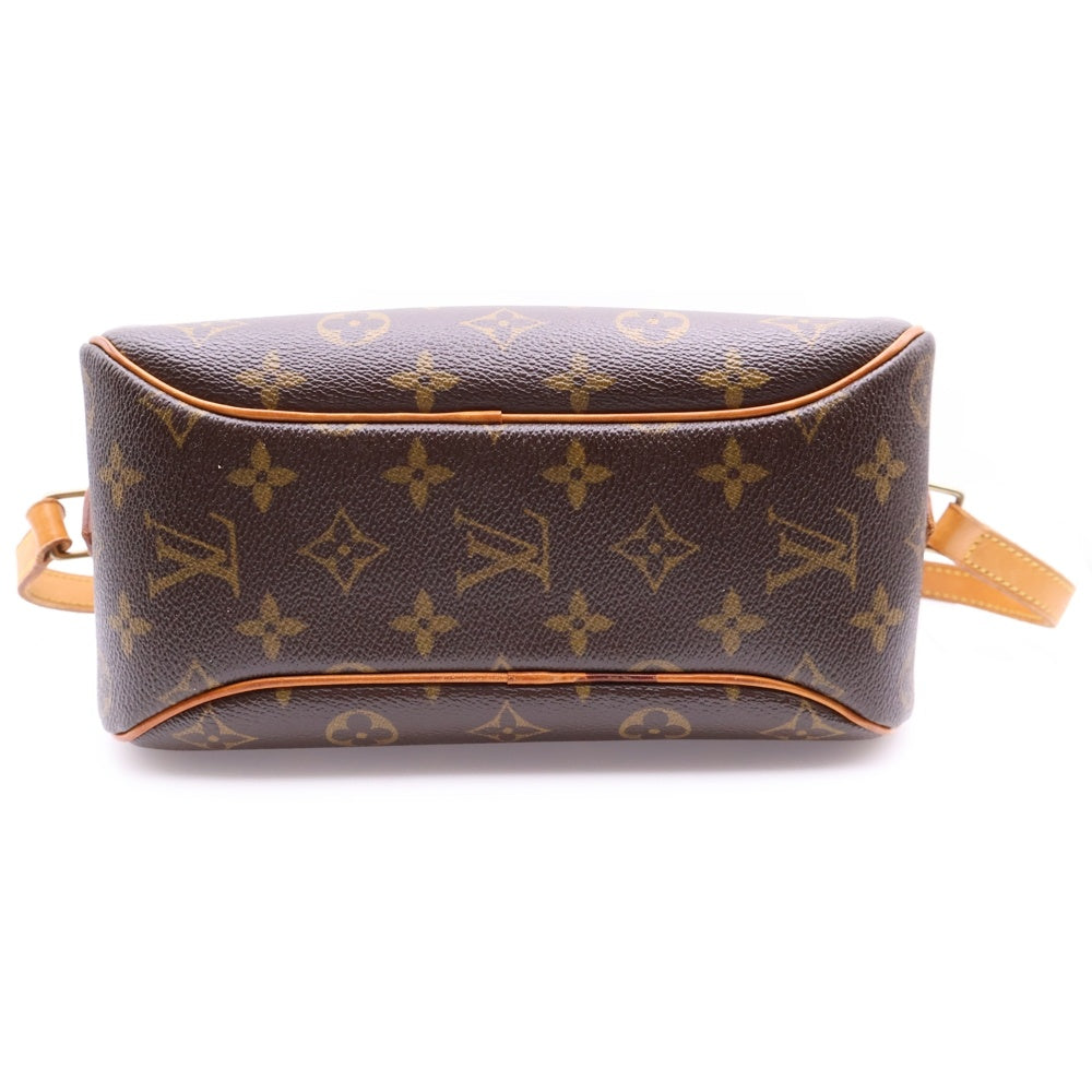 LOUIS VUITTON(ルイヴィトン) モノグラム ブロワ ショルダーバッグ ショルダーポシェット ブラウン ゴールド金具 レザー×PVC M51221