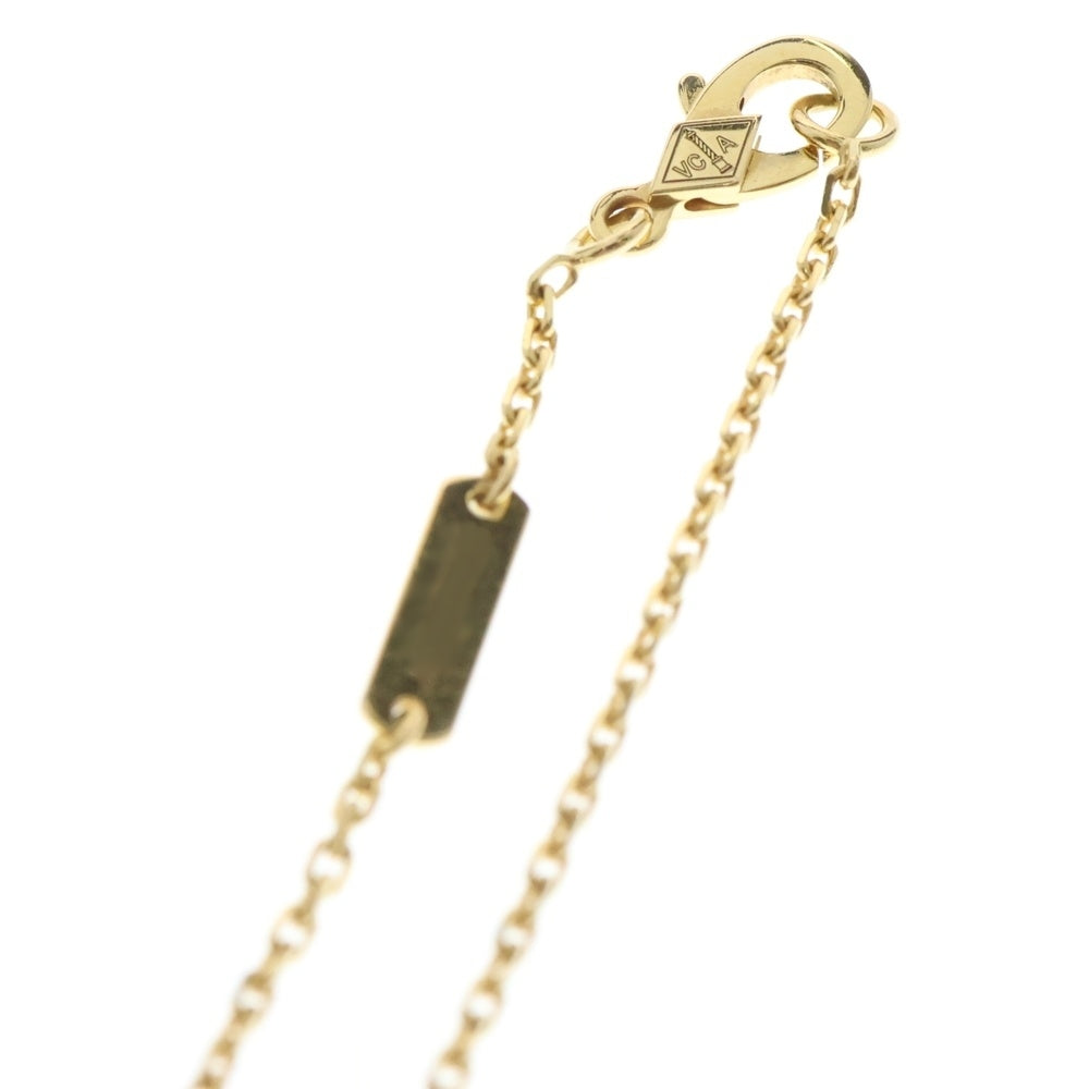 Van Cleef & Arpels(ヴァンクリーフアンドアーペル) ゴールドマザーオブパール 1Pダイヤモンド ネックレス 2018ホリデーコレクション イエローゴールド CARP2R700 レディース