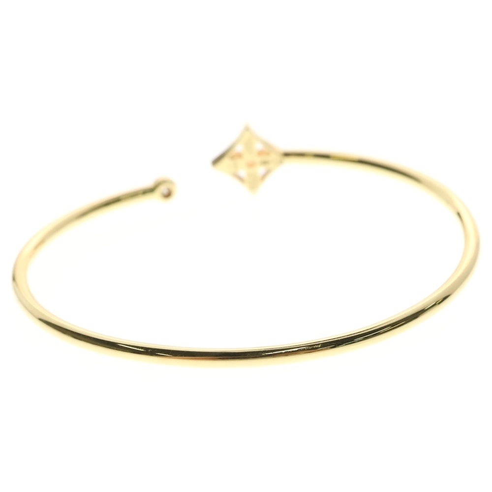 LOUIS VUITTON(ルイヴィトン) ツイスト ブロッサム ダイヤ Q95711 Au750 YG イエローゴールド #16 ブレスレット バングル ジュエリー アクセサリー