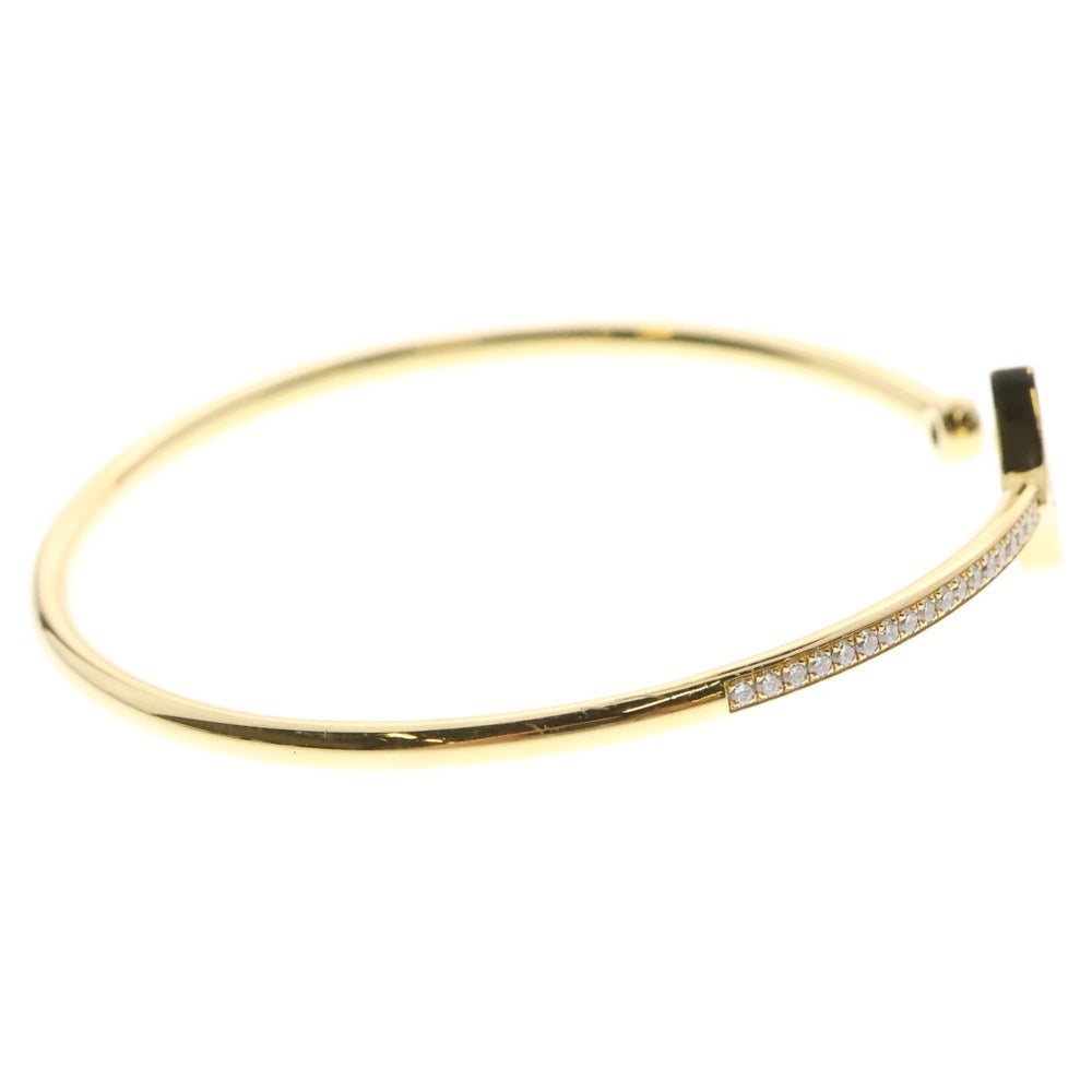 LOUIS VUITTON(ルイヴィトン) ツイスト ブロッサム ダイヤ Q95711 Au750 YG イエローゴールド #16 ブレスレット バングル ジュエリー アクセサリー