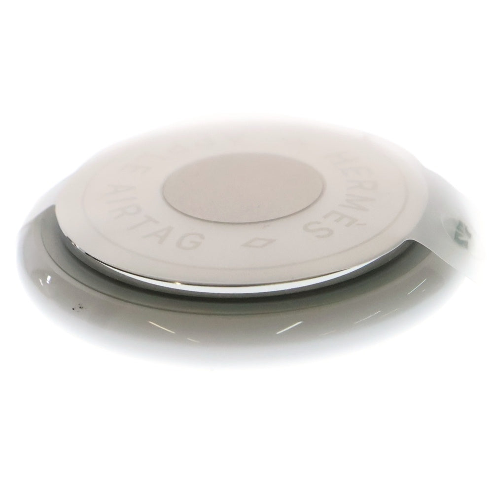 HERMES(エルメス) Apple AirTag エアタグ アップル ヴォースイフト バッグチャーム キーリング ゴールド ブラウン シルバー レザー 金具 Z刻印