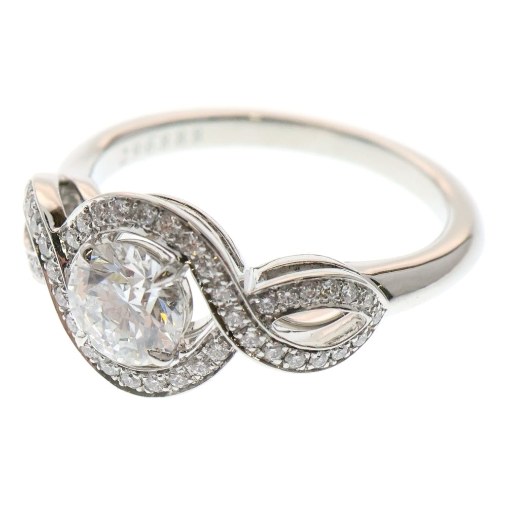 HARRY WINSTON(ハリーウィンストン) リリークラスター エンゲージメント リング ダイヤ プラチナ Pt950 0.56ct 指輪 RGDPRD005LC