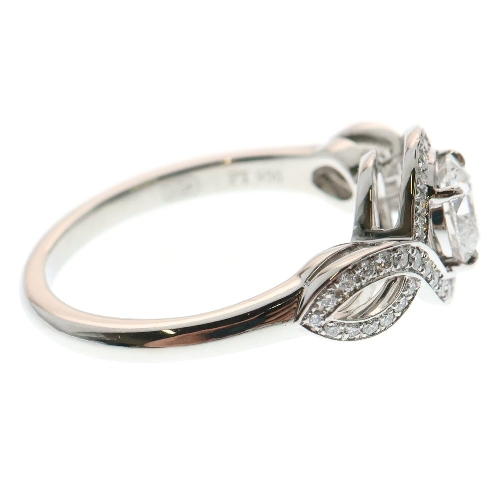 HARRY WINSTON(ハリーウィンストン) リリークラスター エンゲージメント リング ダイヤ プラチナ Pt950 0.56ct 指輪 RGDPRD005LC