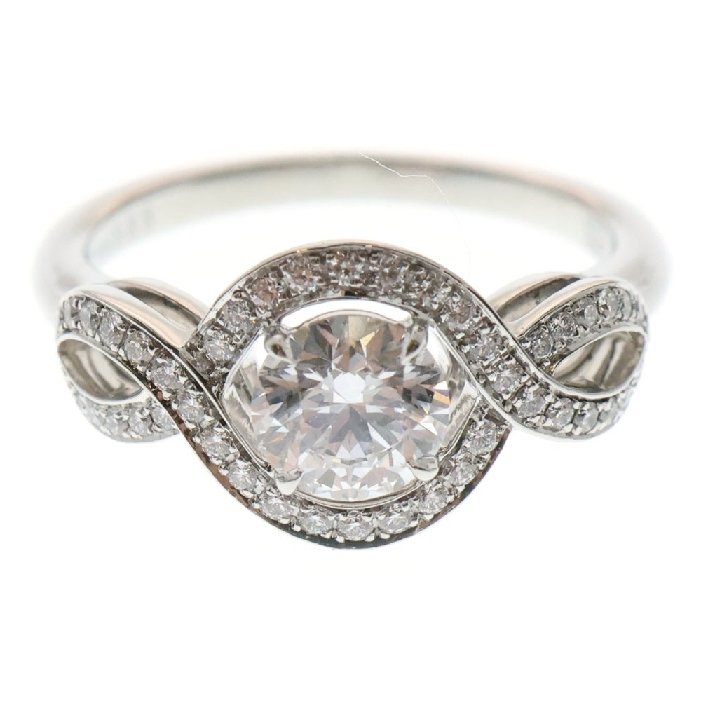 HARRY WINSTON(ハリーウィンストン) リリークラスター エンゲージメント リング ダイヤ プラチナ Pt950 0.56ct 指輪 RGDPRD005LC