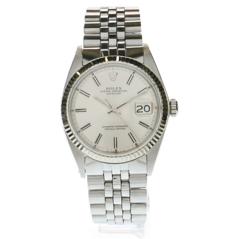 ROLEX(ロレックス) 1601 デイトジャスト シルバー文字盤 ステンレス 自動巻き SS/AT ヴィンテージ 腕時計