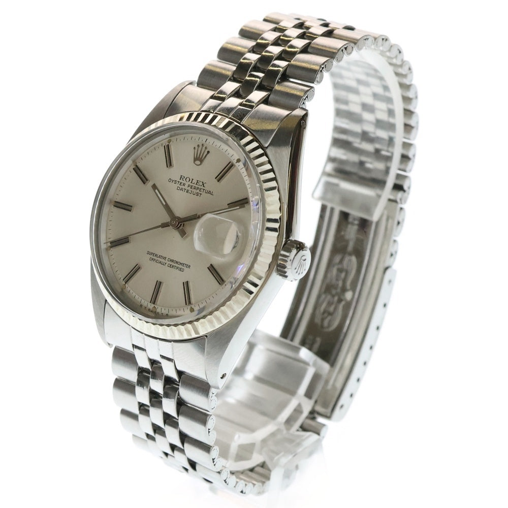 ROLEX(ロレックス) 1601 デイトジャスト シルバー文字盤 ステンレス 自動巻き SS/AT ヴィンテージ 腕時計