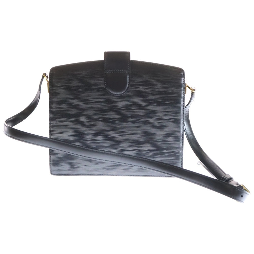 LOUIS VUITTON(ルイヴィトン) エピ カプチン レザーショルダーバッグ ブラック ゴールド金具 M52342