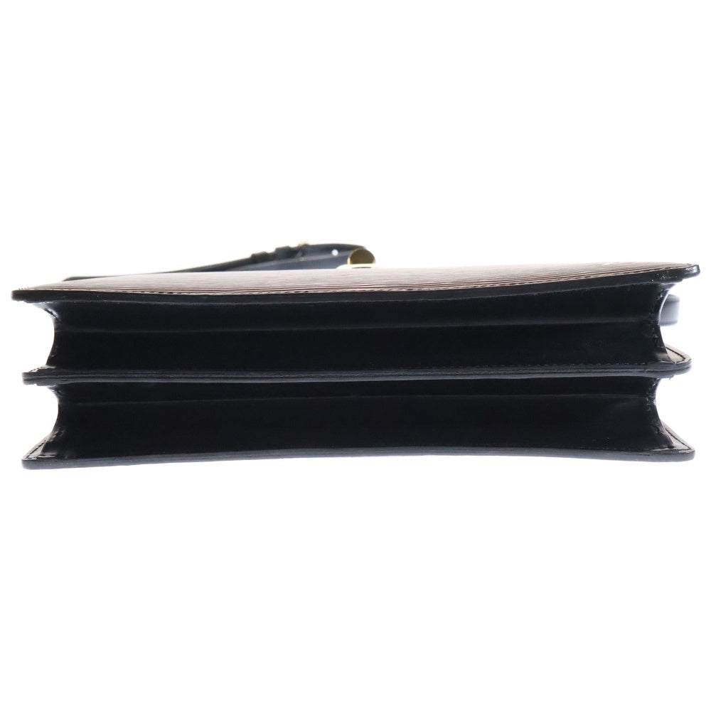 LOUIS VUITTON(ルイヴィトン) エピ カプチン レザーショルダーバッグ ブラック ゴールド金具 M52342