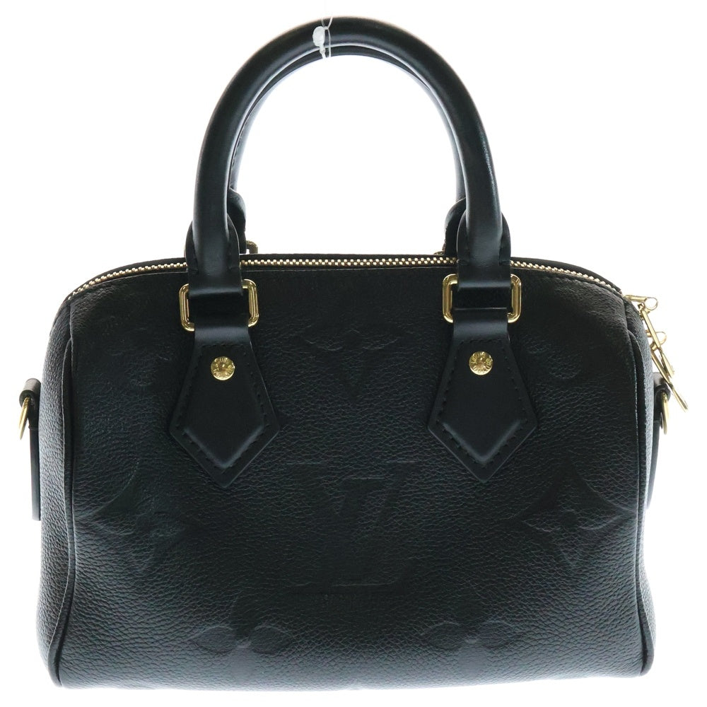 LOUIS VUITTON(ルイヴィトン) モノグラムアンプラント スピーディ・バンドリエール20 2WAYバッグ ショルダーバッグ ハンドバッグ ブラック ノワール ゴールド金具 レザー M58953