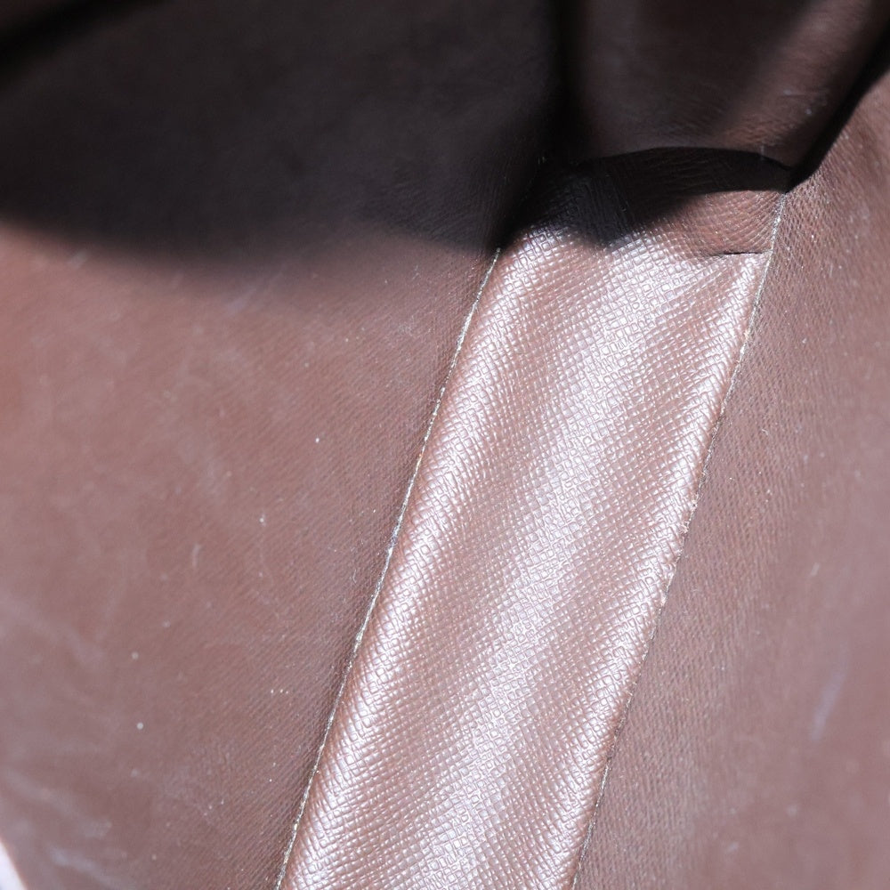 LOUIS VUITTON(ルイヴィトン) ダミエ アマゾン SPオーダー ショルダーバッグ ミニバッグ ブラウン ゴールド金具 レザー×PVC N48074