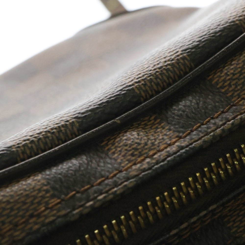LOUIS VUITTON(ルイヴィトン) ダミエ アマゾン SPオーダー ショルダーバッグ ミニバッグ ブラウン ゴールド金具 レザー×PVC N48074