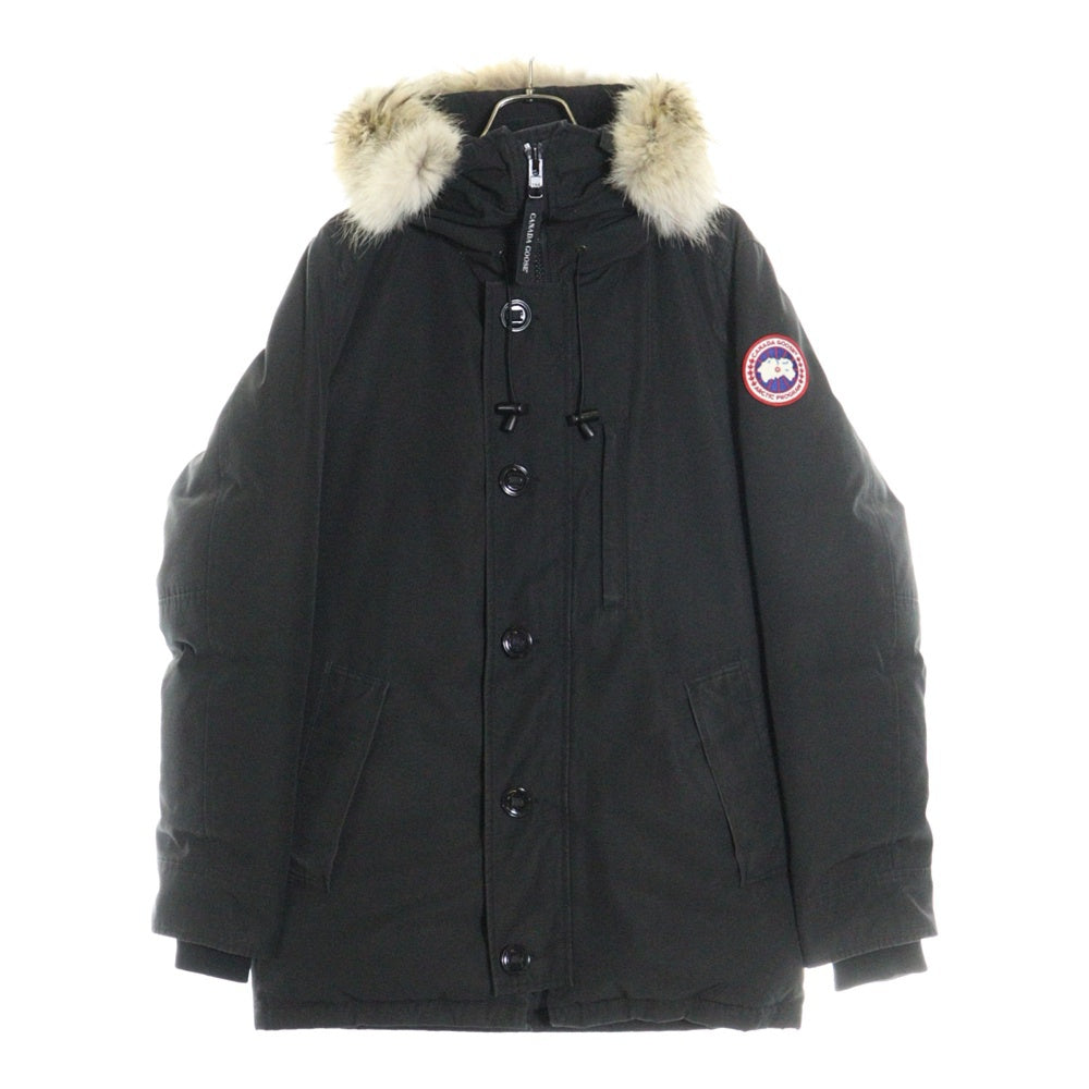 CANADA GOOSE(カナダグース) CHATEAU PARKA シャトー パーカー ファー フーデッド ダウンジャケット ブラック 3426MA